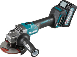 Makita GA008GM201 Accu Haakse Slijper 125mm XGT 40V Max 4.0Ah in Mbox