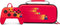 PowerA 1526539-01 - Gamecontroller - Toewijsbare knoppen 3,5 mm audio - Blauw Oranje Rood Zwart