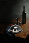 Excellent Houseware serveerschaal stolp - RVS - D25 x H12 cm - zilver