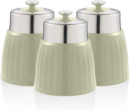 Swan SWKA1020GN Retro Opbergblikken Set van 3 Groen