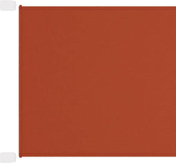 vidaXL - Luifel - verticaal - 180x800 - cm - oxford - stof - terracottakleurig