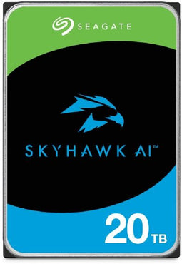 Seagate SkyHawk AI (2019) - HDD - 20TB - 3.5" - 256MB cache - 260MB/s lezen/schrijven