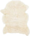 vidaXL - Schapenvacht - 70x100 - cm - crèmekleurig