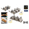 Taco houder My Bar 22 x 10 x 5 cm 0,6 mm (24 Stuks)