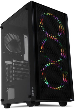 iBox CETUS 903 - Midi Tower PC - ATX micro ATX - Zwart