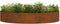 vidaXL - Tuinbak - 120x120x20 - cm - Cortenstaal