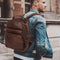 The Chesterfield Brand Austin - Leren Rugzak - Bruin