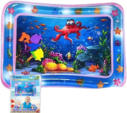 Tenify Waterspeelmat - Opblaasbaar Speelkleed - Motorische Ontwikkeling - Roze