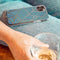 iMoshion Hoesje Geschikt voor Huawei P30 Lite Hoesje Siliconen - iMoshion Design hoesje - Blauw / Meerkleurig / Goud / Blue Graphic