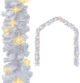 vidaXL - Kerstslinger - 20 m - 300 LED-lampjes - wit