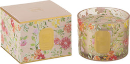 J-Line geurkaars - Happiness Blooms - Rain Reef - roze - small - 30U