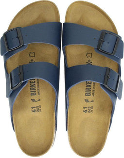 Birkenstock Arizona - Slippers - Orthopedisch voetbed - Donkerblauw
