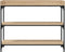 vidaXL - Wandtafel - met - schappen - 100x30x80 - cm - sonoma - eikenkleurig