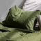 Happy Friday Pillow cover Basic 45x110 cm (x2) Olive green
