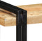 vidaXL - Wandschap - 70x33x35 - cm - massief - ruw - mangohout
