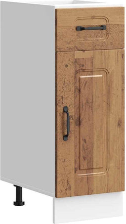 vidaXL - Keuken - onderkast - Kalmar - bewerkt - hout - oud - houtkleurig