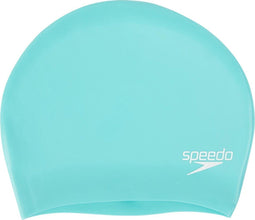 Speedo Long Hair Silicone Cap Badmuts Unisex - One Size