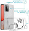 iMoshion Hoesje Geschikt voor Samsung Galaxy A72 Hoesje Siliconen - iMoshion Design hoesje - Transparant / Zwart / Line Art Woman Black