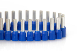 Jokari T60125 - Adereindhulzen 2,5 mm² - 400 stuks - Blauw