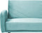 SENJA - Driezitsbank - Lichtblauw - Fluweel