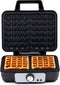 alpina Wafelijzer - Wafelmaker - 1000W - Zwart