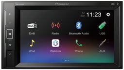 Pioneer AVH-A240DAB - 2Din Autoradio - Bluetooth 4.2 DAB FM - 6,2" LCD Touchscreen
