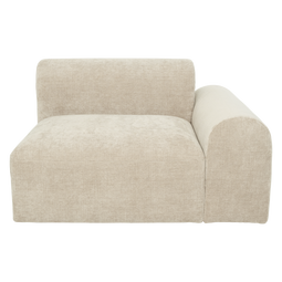 Urban Nature Culture Tao AR - Modular seater - Hoogwaardige polyester - Almond Milk - 120 * 100 * 74cm