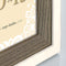 ZEP - Duo Houten Fotolijst Arlon bruin voor 2 foto's 10x15 (afmeting 28 x 22 cm) - NQ22B