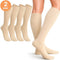 Alyze Compressie kousen - 2 paar - Maat 38-40 - Hoog - 20-30 mmHg - Sokken voor mannen & vrouwen -