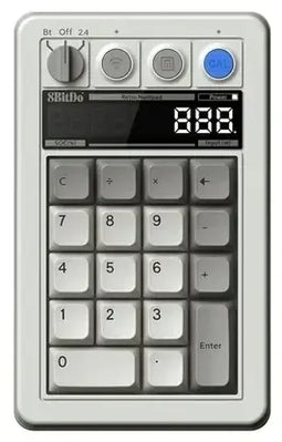 8Bitdo Retro 18 Mechanical Numpad - Draadloos en Draadverbonden - Engels Internationaal (18x)
