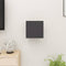 vidaXL - Tv-wandmeubel - 30,5x30x30 - cm - grijs