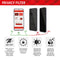 Displex Full Cover Real Glass Privacy Screenprotector - Samsung Galaxy S22/S23 - 10H Hardheid - Zwart