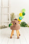 Kruk Crochetts Bruin 34 x 55 x 34 cm Beer