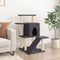 vidaXL - Kattenmeubel - met - sisal - krabpalen - 97 - cm - donkergrijs