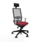 Bureaustoel met hoofdsteun Piqueras y Crespo 4B066G1 Kastanjebruin