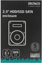 Deltaco MAP-K104 - Externe HDD/SSD-behuizing - USB 3.1 Gen 1 - Zwart