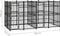 vidaXL - Hondenkennel - 7,37 - m² - staal