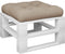 vidaXL - Palletkussen - 60x61,5x10 - cm - stof - taupe