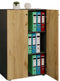 VCM Kantoorkast Boeken Mappen Archiefkast Kantoormeubelen Kast Lona 3-voudige draaideuren Kantoorkast Boeken Mappen Archiefkast Kantoormeubelen Kast Lona 3-voudige draaideuren
