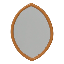 Urban Nature Culture - Spiegel Jamie - Ovalen mango hout - Inca goud 48 x 3 x 66 cm