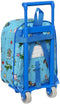 Schoolrugzak met Wielen Toy Story Ready to play Licht Blauw (22 x 27 x 10 cm)