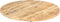 vidaXL - Tafelblad - rond - 25-27 - mm - 80 - cm - massief - acaciahout
