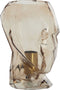 Light & Living Tafellamp Head - Glas - Ø19cm - Bruin