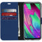 Accezz Samsung Galaxy A40 - Wallet Softcase Bookcase - 3 pashouders - Blauw