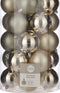 House of Seasons - Plastic Kerstballen Set - 25 stuks - Ø8 cm - Champagne (25 stuks)