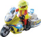 PLAYMOBIL City Life Noodmotorfiets met zwaailicht - 71205