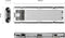 Orico NVMe M.2 SSD behuizing 10Gbps - Transparant - Zilver Aluminium