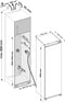 Inventum IKV1022S - Inbouw koelkast - 139 liter - Energieklasse D