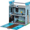 Plum Fortress - Speelset Hout - Werkende ophaalbrug - Grijs Blauw