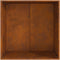 vidaXL - Vierkante - Vuurkorf - 80x80x43 - cm - Weerbestendig - Staal